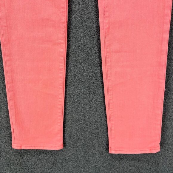 Gap Kids 1969 Jeans Girls 14 Neon Pink Super Skinny Skimmer Stretch adjustable w - Picture 7 of 16